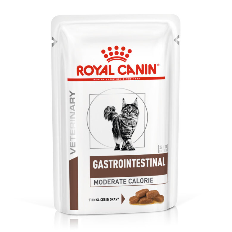 Royal Canin Veterinary Gastrointestinal Moderate Calorie saqueta para gatos , , large image number null